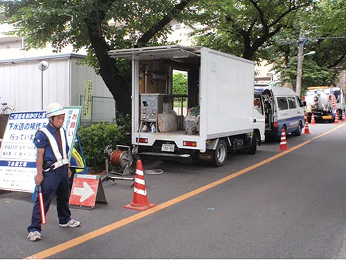 現場の様子