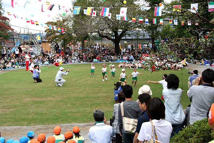 多摩市 Ｍ幼稚園　「運動会」