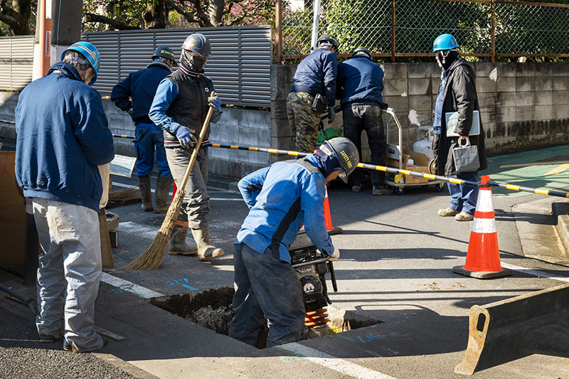 住民の皆様に 住み良い環境 を整えます